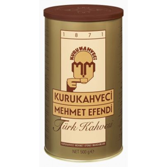 Mehmet Efendi Türk Kahvesi 500gr Teneke Kutu